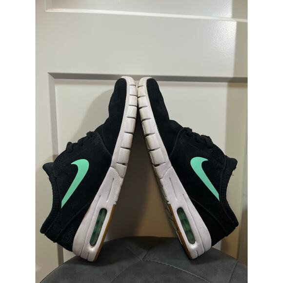 NIKE SB STEFAN JANOSKI MAX Suede Skate Shoes 8M/9.5W/41EUR Glow Green - Picture 12 of 12